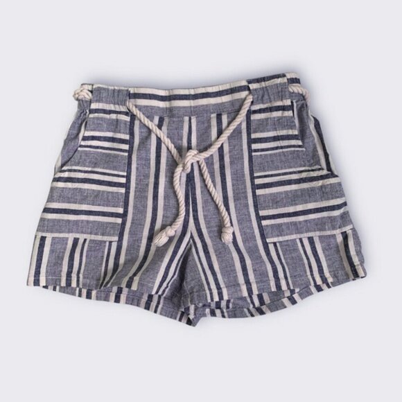 Ardene Striped Linen Shorts - Picture 1 of 4